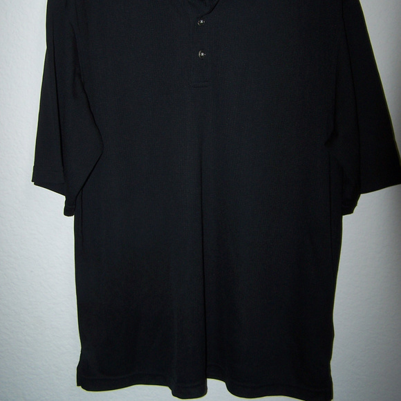 PEBBLE BEACH PERFORMANCE BLACK GOLF POLO S2834 - Picture 6 of 7